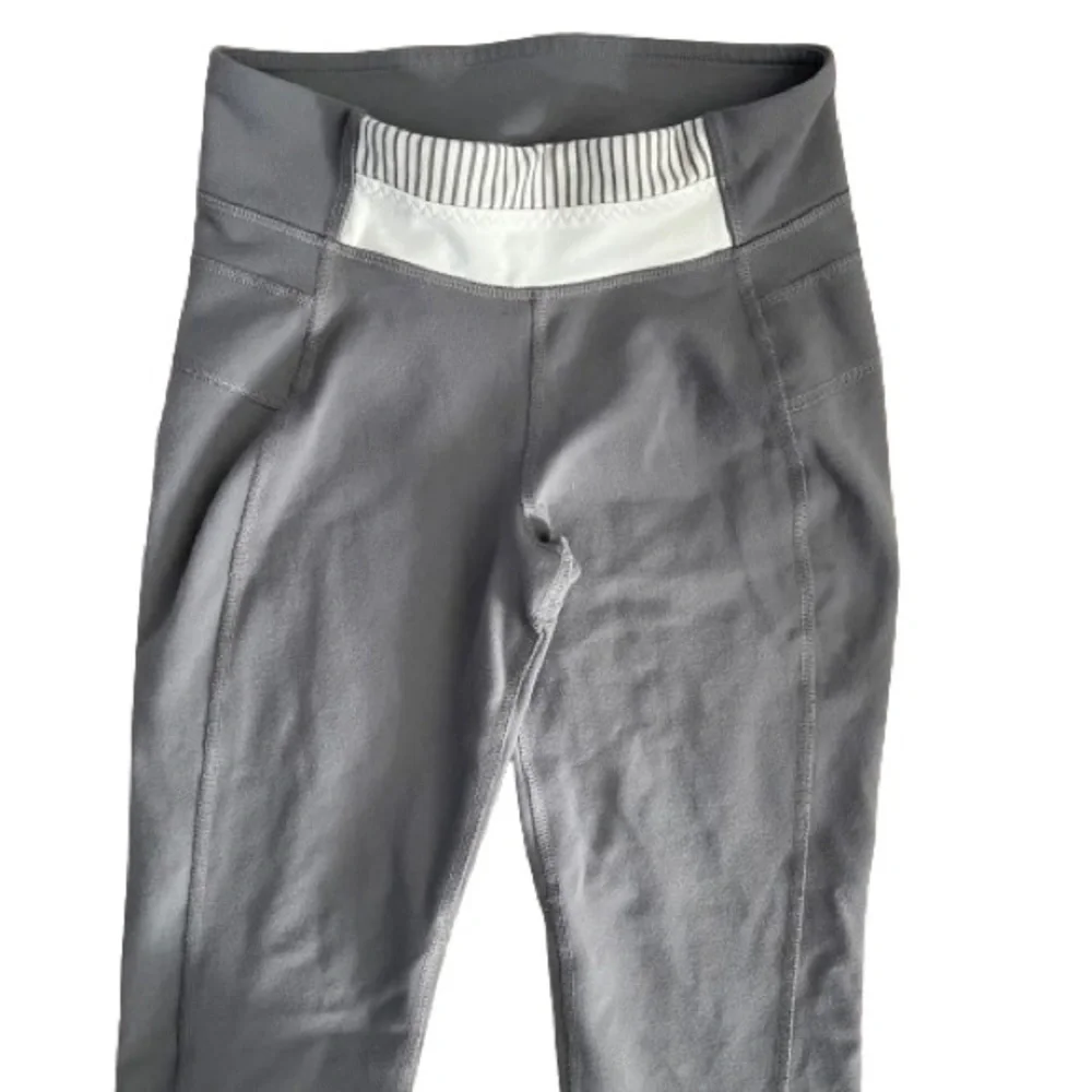 Lululemon Stripe Ruched Leggings